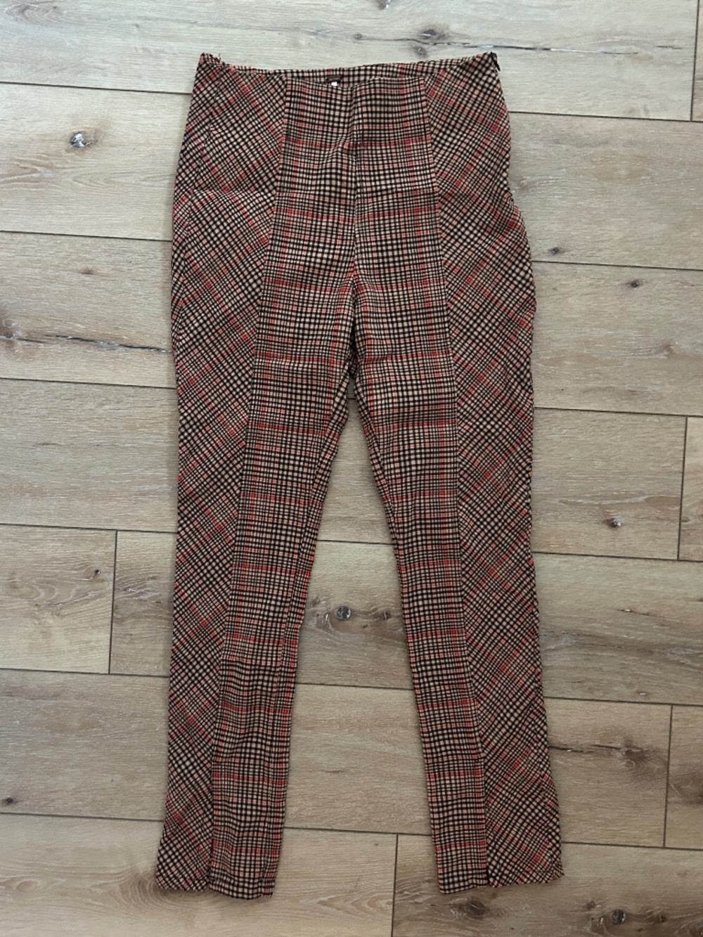 Free People plaid pants